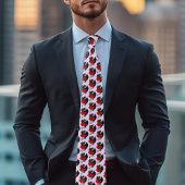 Black Dragon Rote Rosen Lavender Krawatte