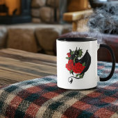 Black Dragon Rote Rosen Lavender Tasse