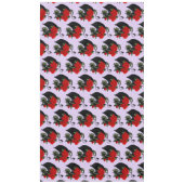 Black Dragon Rote Rosen Lavender Tischdecke (Vorderseite)