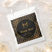 Black Dragon Scales Gold Geburtstag Vielen Dank Geschenktütchen (Ausgeschnitten)