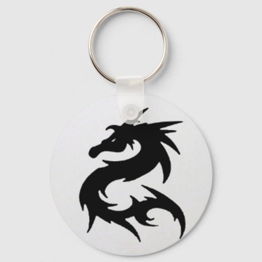 Black Dragon Schlüsselanhänger (Vorderseite)