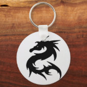 Black Dragon Schlüsselanhänger (Vorderseite)