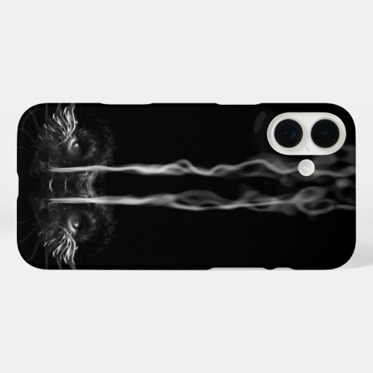 Black Dragon Smoke Case-Mate iPhone Hülle (Rückseite (Horizontal))