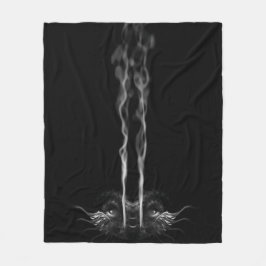 Black Dragon Smoke Fleecedecke