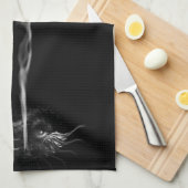 Black Dragon Smoke Geschirrtuch (Viertel Falte)