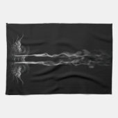 Black Dragon Smoke Geschirrtuch (Horizontal)