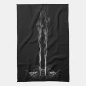 Black Dragon Smoke Geschirrtuch (Vertikal)