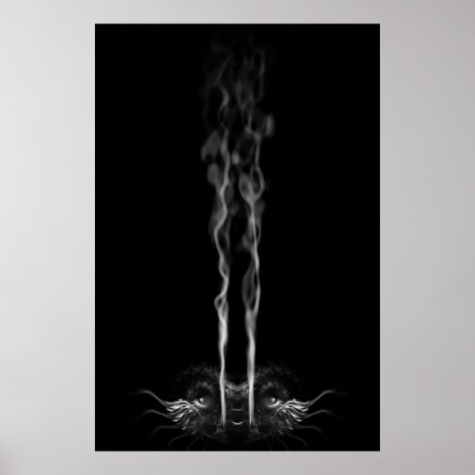Black Dragon Smoke Poster (Vorne)