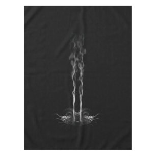 Black Dragon Smoke Tischdecke