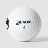 Black Dragon Srixon Soft Feel Golf Bälle 3 pk (Logo)