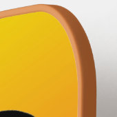 Black Dragon sunrise tan pickleball paddle (Linke Seite)