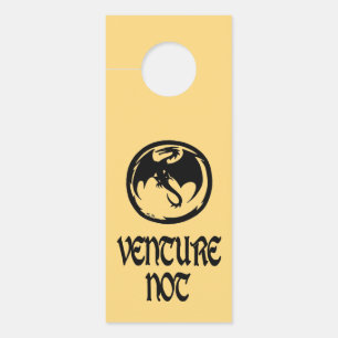 Black Dragon Venture Venture Keine goldene Türklam Türanhänger
