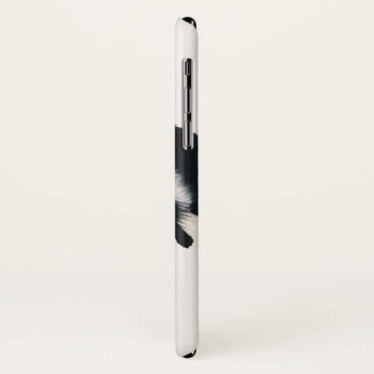 Black Dreamcatcher mit Feathers Case-Mate iPhone Hülle (Hinten/Links)