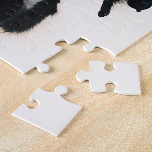 Black Dreamcatcher mit Feathers Puzzle (Seite)