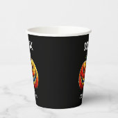 Black Drink if you dare Halloween Smiling Pumpkin Pappbecher (Links)