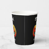 Black Drink, wenn Sie es wagen Halloween Lächeln P Pappbecher (Rechts)