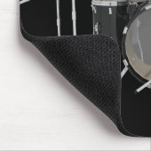 Black Drum Kit: Mousepad (Ecke)