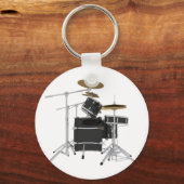Black Drum Kit: Schlüsselanhänger (Vorderseite)