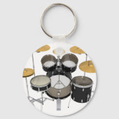 Black Drum Kit: Schlüsselanhänger (Vorderseite)