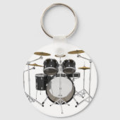 Black Drum Kit: Schlüsselanhänger (Vorderseite)