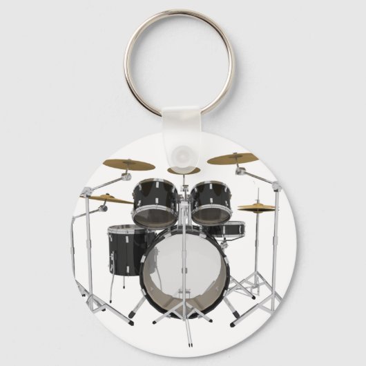 Black Drum Kit: Schlüsselanhänger (Vorderseite)