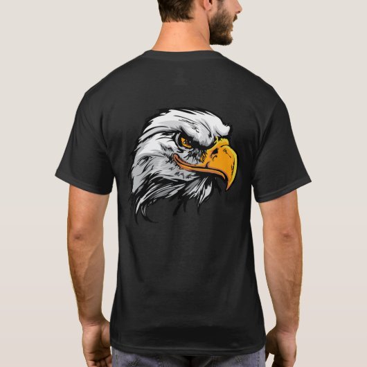 Black Eagle Graphic T - Shirt (Rückseite)
