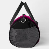 Black Edge Magenta Gradient Duffle Bag (Rechts)