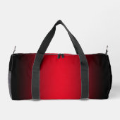 Black Edge Red Ombre Duffle Bag (Rückseite)