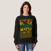 Black Educators Matter Black History Month African Sweatshirt (Vorne ganz)