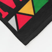 Black Educators Problem Black History Pride Period Fleecedecke (Ecke)