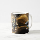 Black Egyptian Kaffeetasse (VorderseiteRechts)