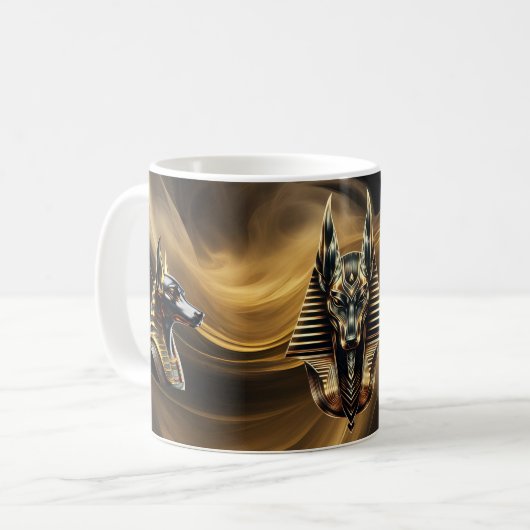 Black Egyptian Kaffeetasse (Vorderseite Links)