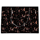 Black Eid Geschenktasche Große Geschenktüte (Vorderseite)