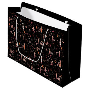 Black Eid Geschenktasche Große Geschenktüte