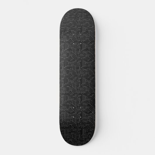 Black Electronica Skateboard (Vorderseite)