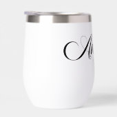 Black Elegante Lettering Angela (Rechts)