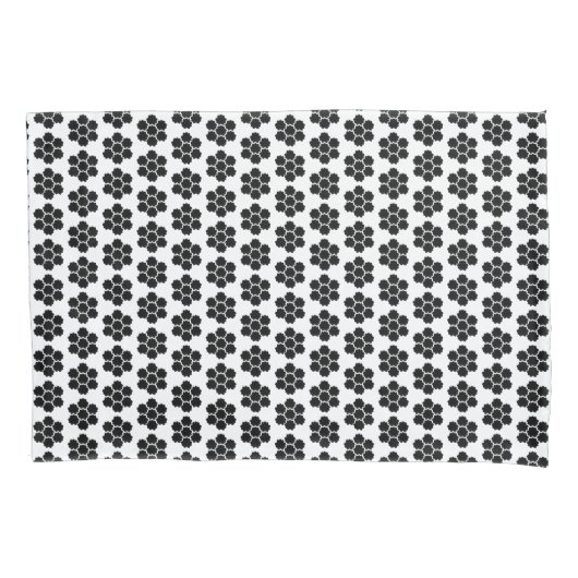 Black Elements Ornamental Minimalist Modern. Kissenbezug (Vorderseite)