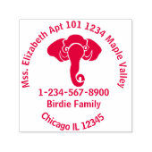 Black Elephant King of Wisdom Republikaner Permastempel (Design)