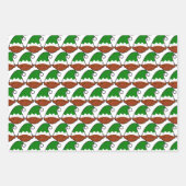 Black Elf Face Geschenkpapier Set (Vorderseite 2)