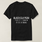 Black Elk Peak, South Dakota Mountain Shirt (Design vorne)