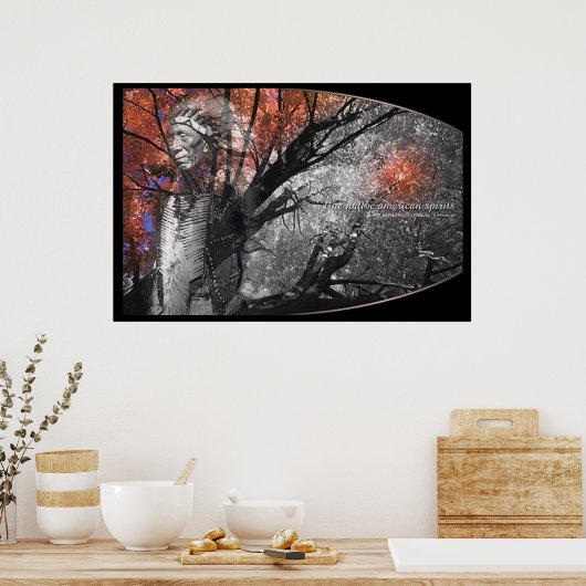 BLACK ELK POSTER (Küche)