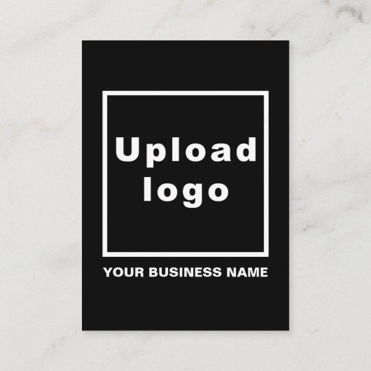 Black Enclosure Card Begleitkarte (Rückseite)