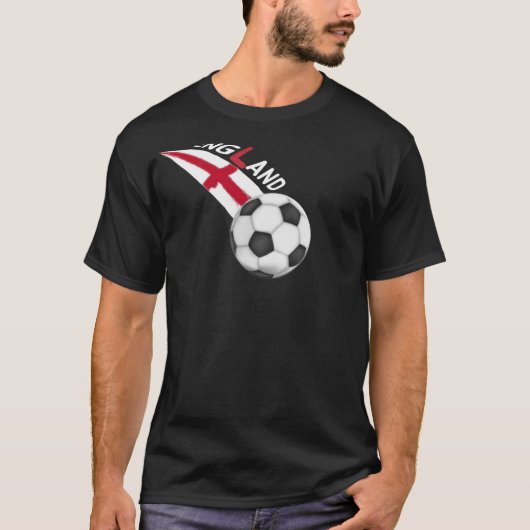 Black England T - Shirt. 02 T-Shirt (Vorderseite)