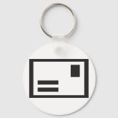 Black Envelope Schlüsselanhänger (Vorderseite)