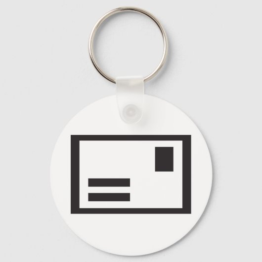 Black Envelope Schlüsselanhänger (Rückseite)