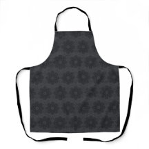 black ethnic mandala pattern