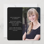 Black Eucalyptus 3 Fotos Abschluss Ankündigung (Rückseite)