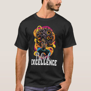 Black Excellence African Pride Black History Monat T-Shirt
