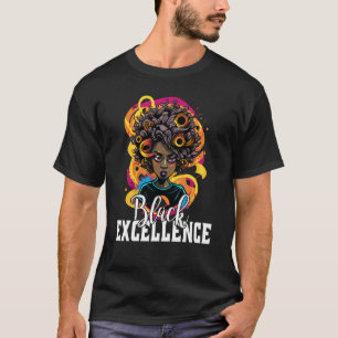 Black Excellence African Pride Black History Monat T-Shirt