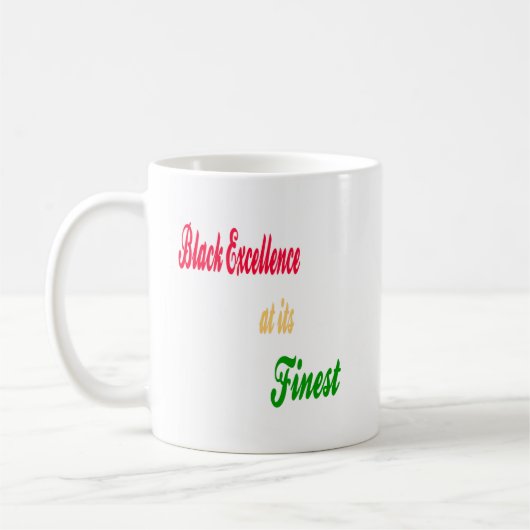 Black Excellence bei der schönsten Tasse des Kaffe (Links)